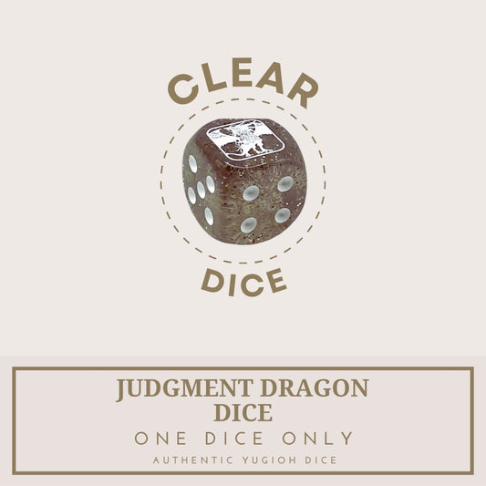 Yugioh! Judgment Dragon Clear Dice (BLC1)