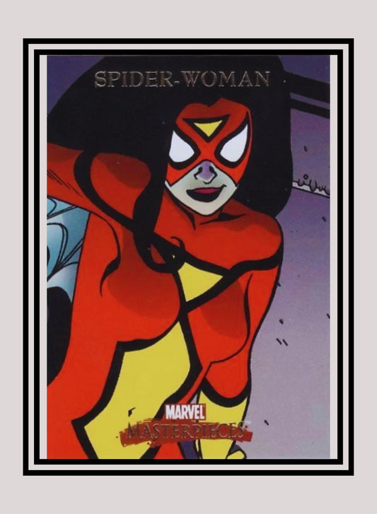 Marvel! 1x Spiderwoman - Base (#80 - 2007 Upper Deck Marvel Masterpieces)