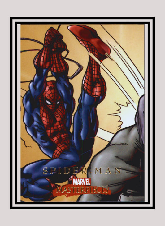 Marvel! 1x Spiderman - Base (#80 - 2008 Upper Deck Marvel Masterpieces Series 2)