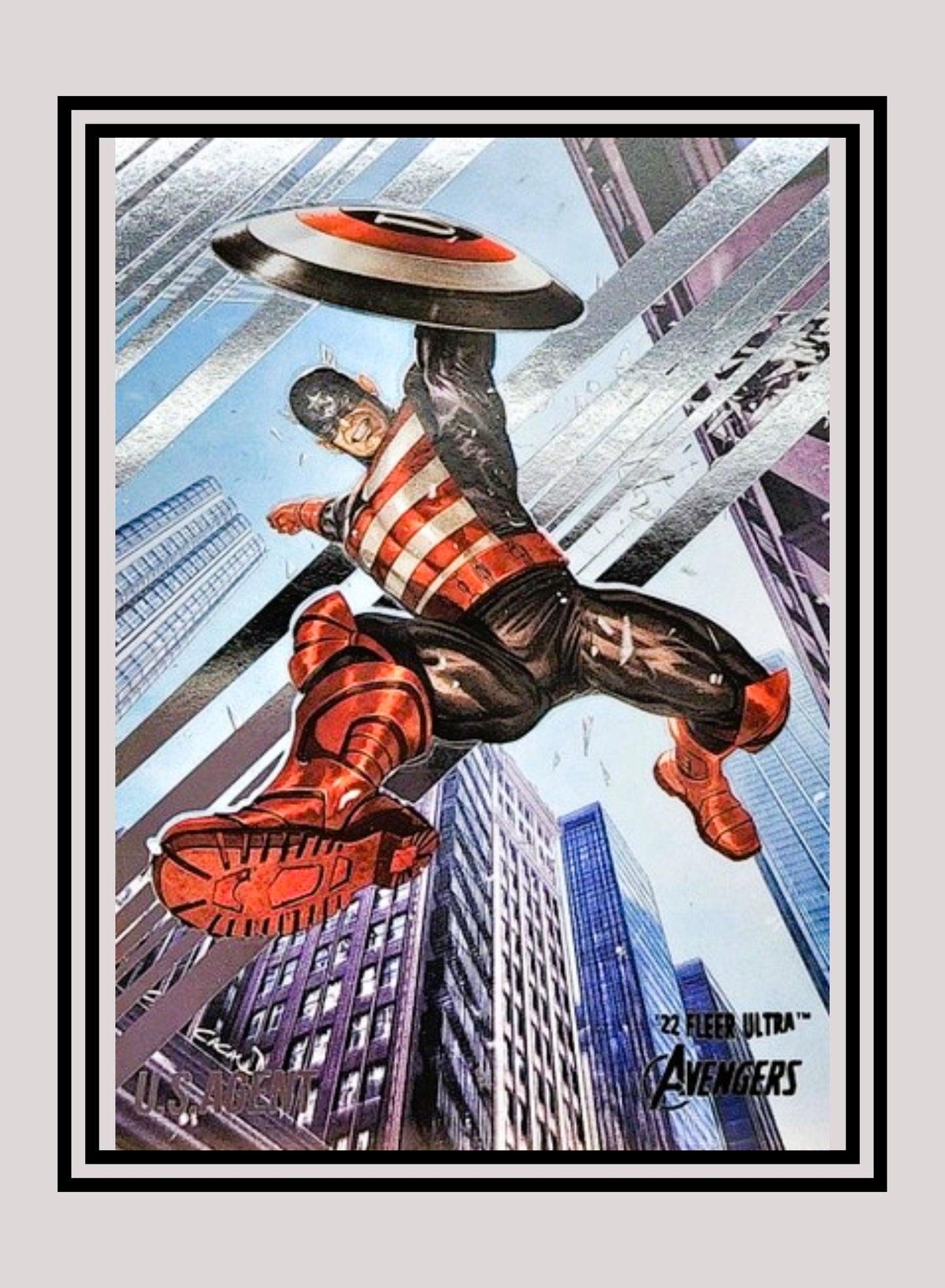 Marvel! 1x U.S. Agent - Base (#81 - 2022 Fleer Ultra Avengers)