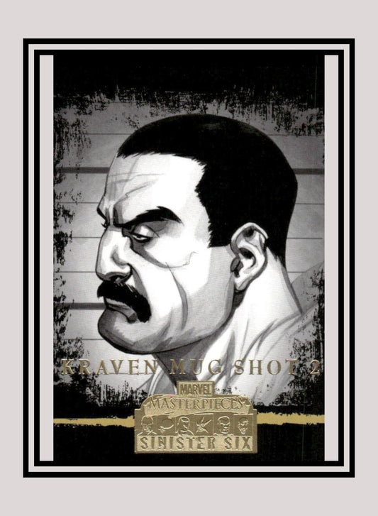 Marvel! 1x Kraven Mug Shot 2 - Base (#81 - 2008 Upper Deck Marvel Masterpieces Series 3)