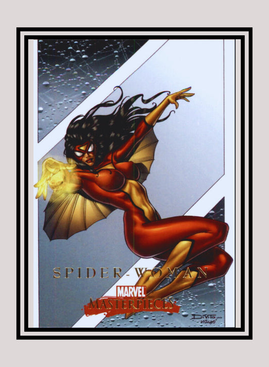 Marvel! 1x Spiderwoman - Base (#81 - 2008 Upper Deck Marvel Masterpieces Series 2)