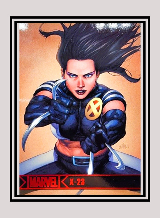 Marvel! 1x X-23 - Base (#81 - 2012 Rittenhouse Greatest Heroes)