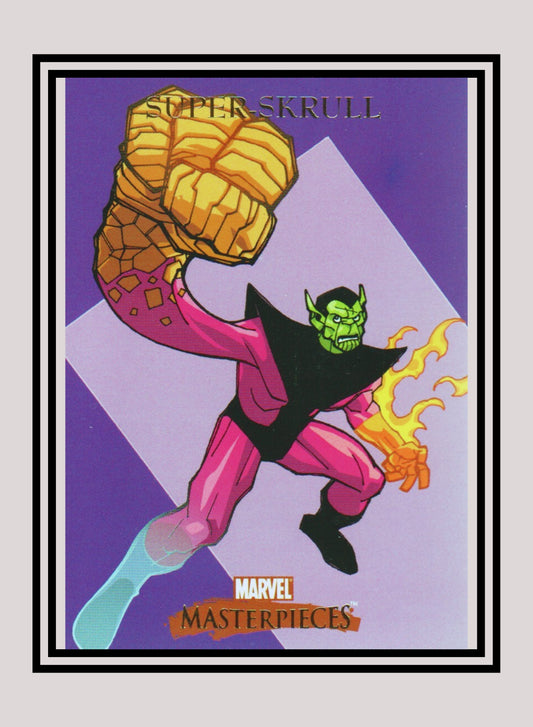 Marvel! 1x Super-Skrull - Base (#83 - 2007 Upper Deck Marvel Masterpieces)