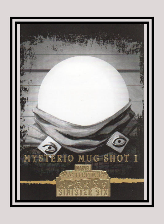Marvel! 1x Mysterio Mug Shot 1 - Base (#83 - 2008 Upper Deck Marvel Masterpieces Series 3)