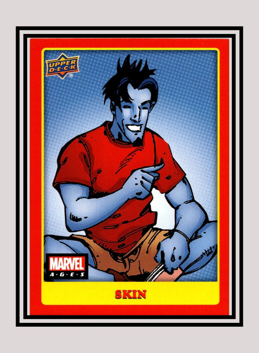 Marvel! 1x Skin - Base (#083 - 2020 Upper Deck Marvel Ages)