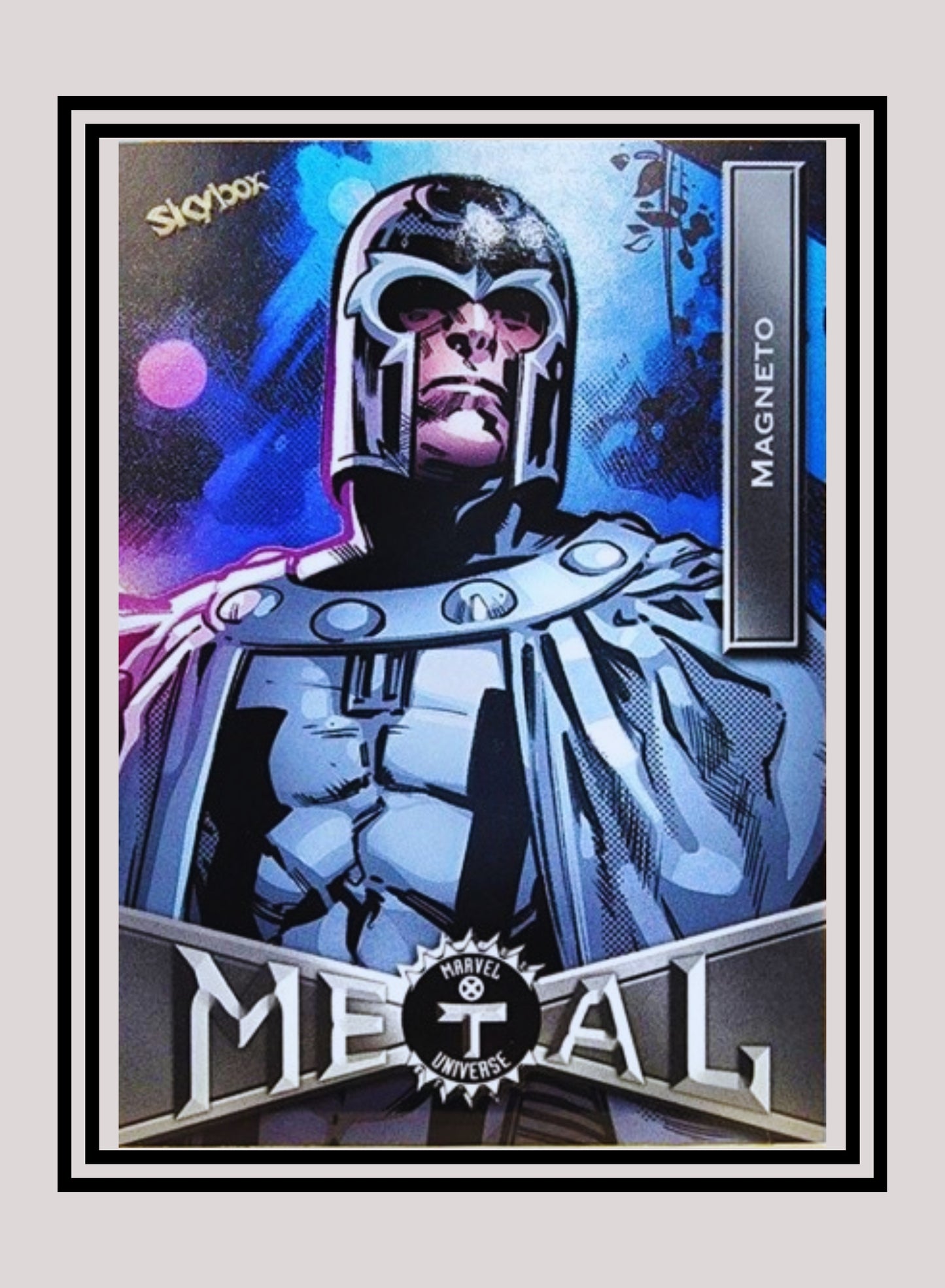 Marvel! 1x Magneto - Base Low Series (#084 - 2021 Upper Deck X-Men Metal Universe)