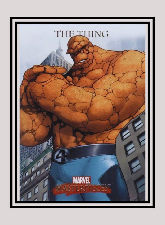 Marvel! 1x The Thing - Base (#85 - 2007 Upper Deck Marvel Masterpieces)