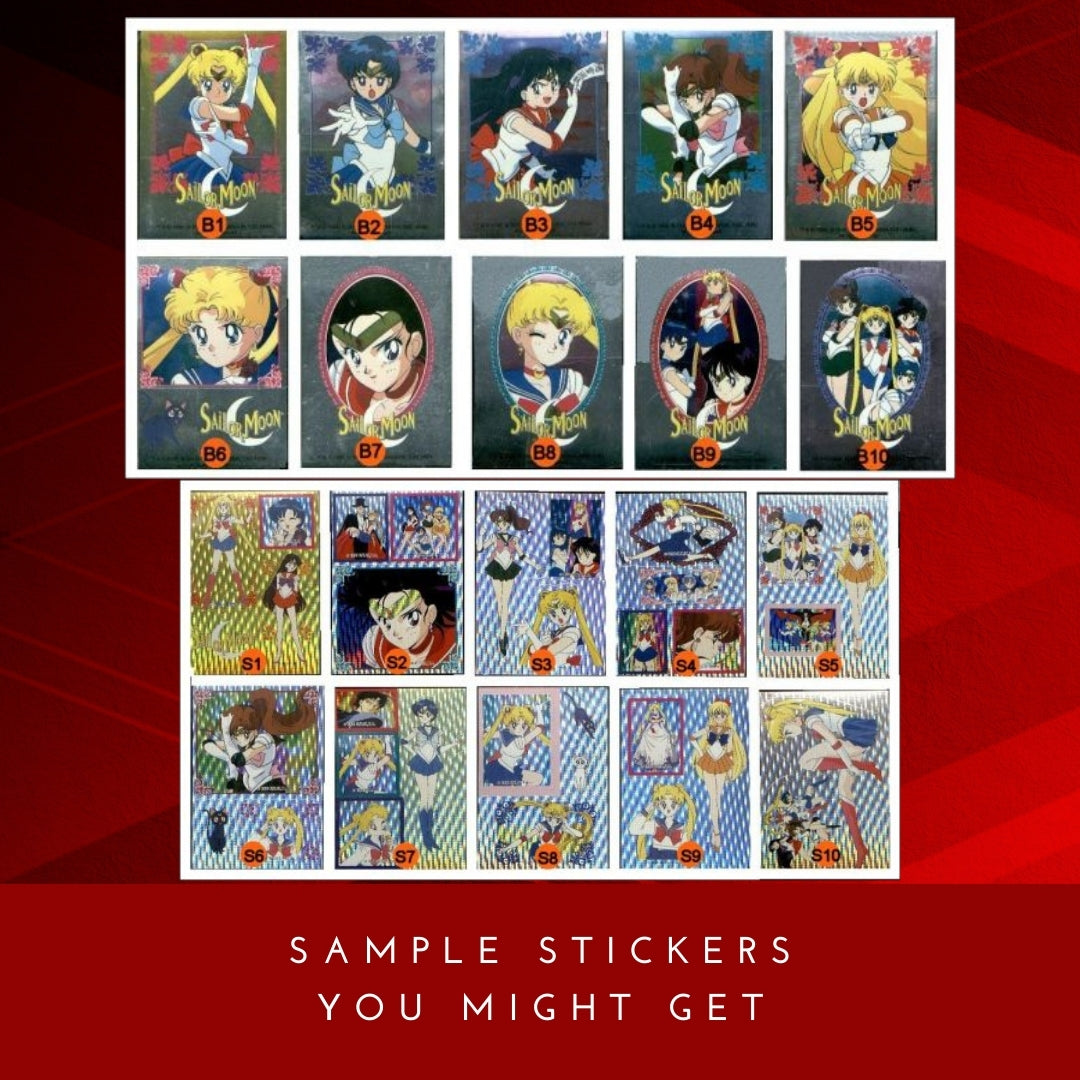 1x 1998 Anime Naoko Sailormoon - Sticker Pack (SEALED)