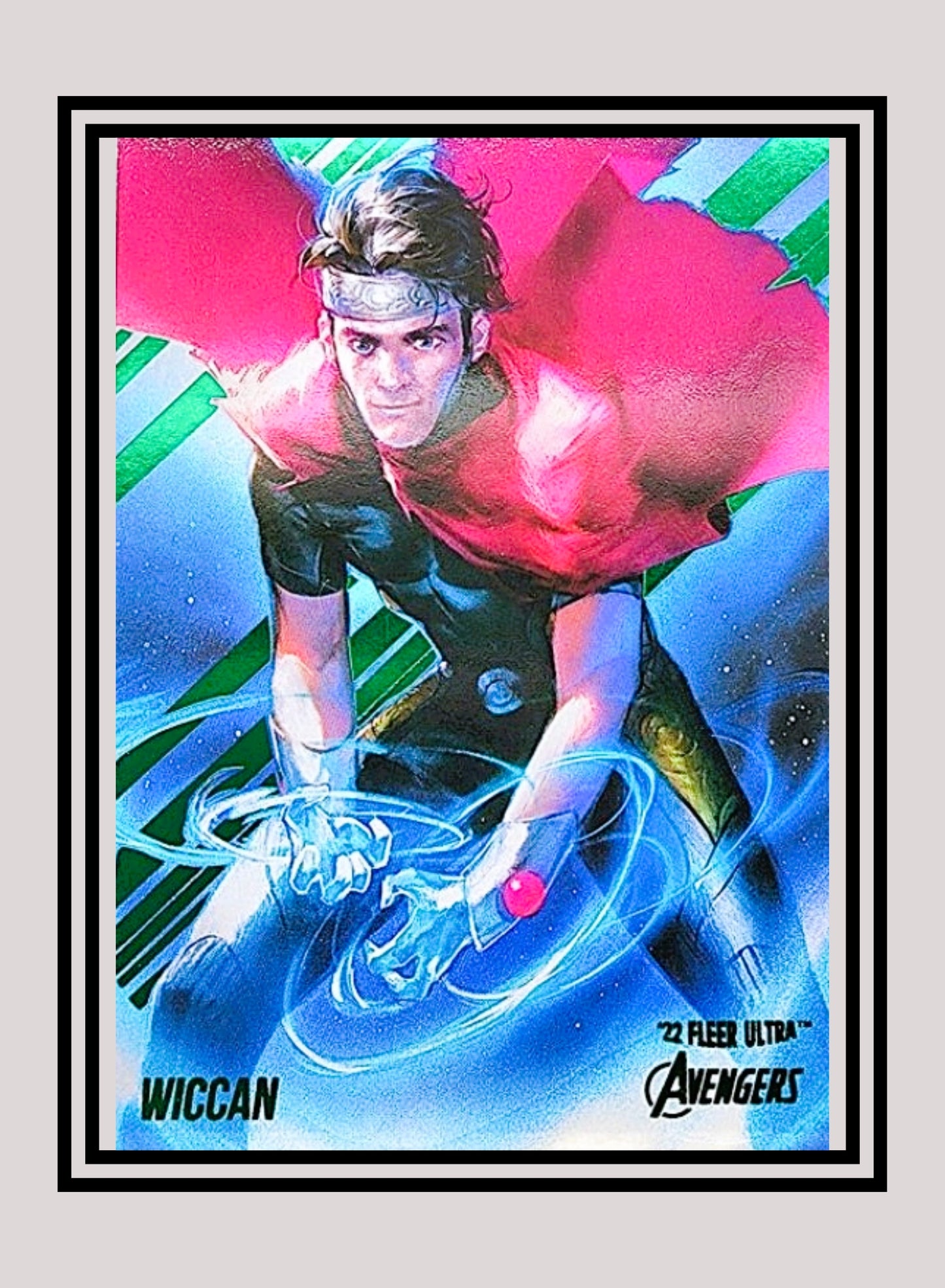 Marvel! 1x Wiccan - Base (#87 - 2022 Fleer Ultra Avengers)