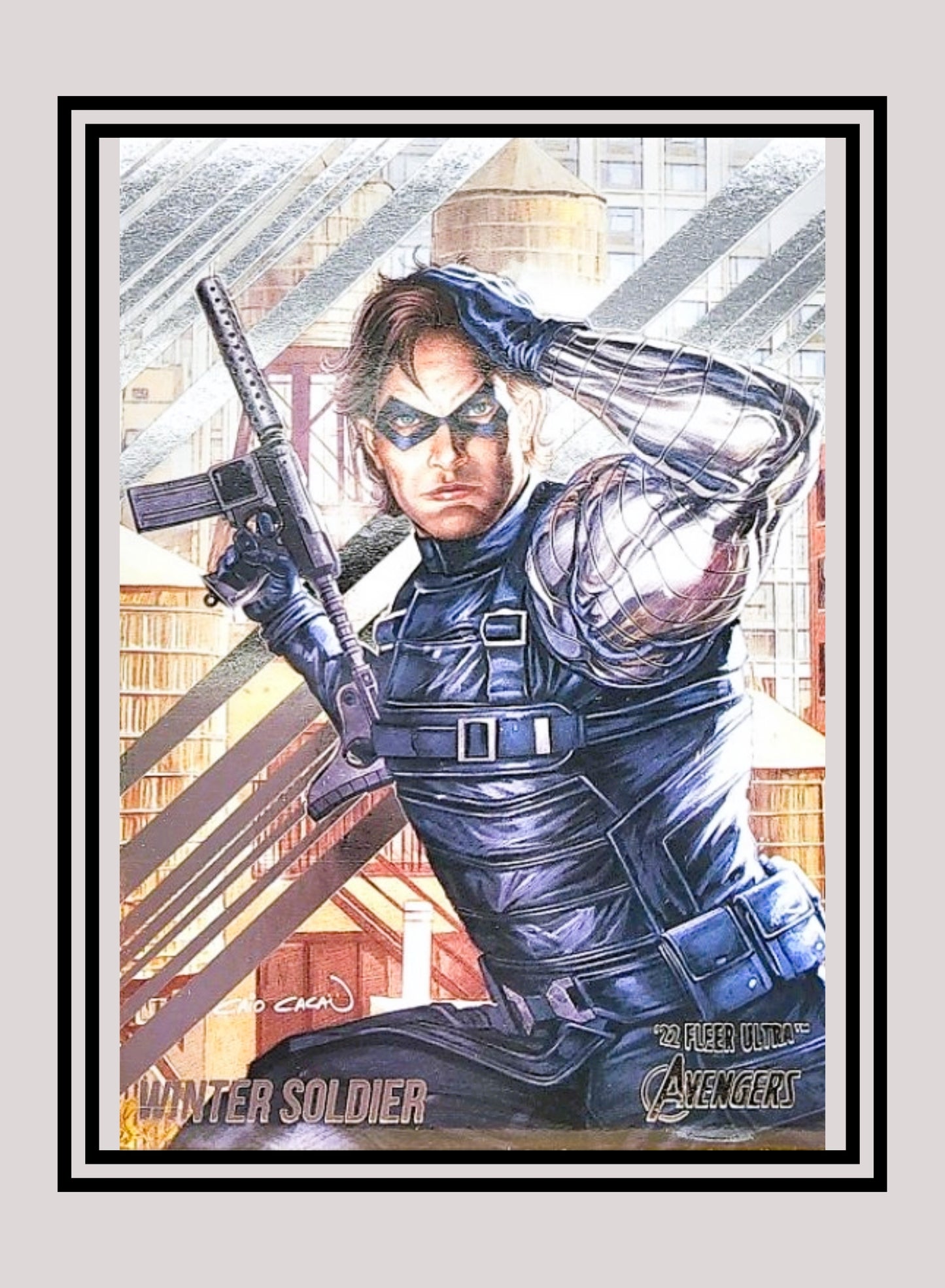 Marvel! 1x Winter Soldier - Base (#88 - 2022 Fleer Ultra Avengers)