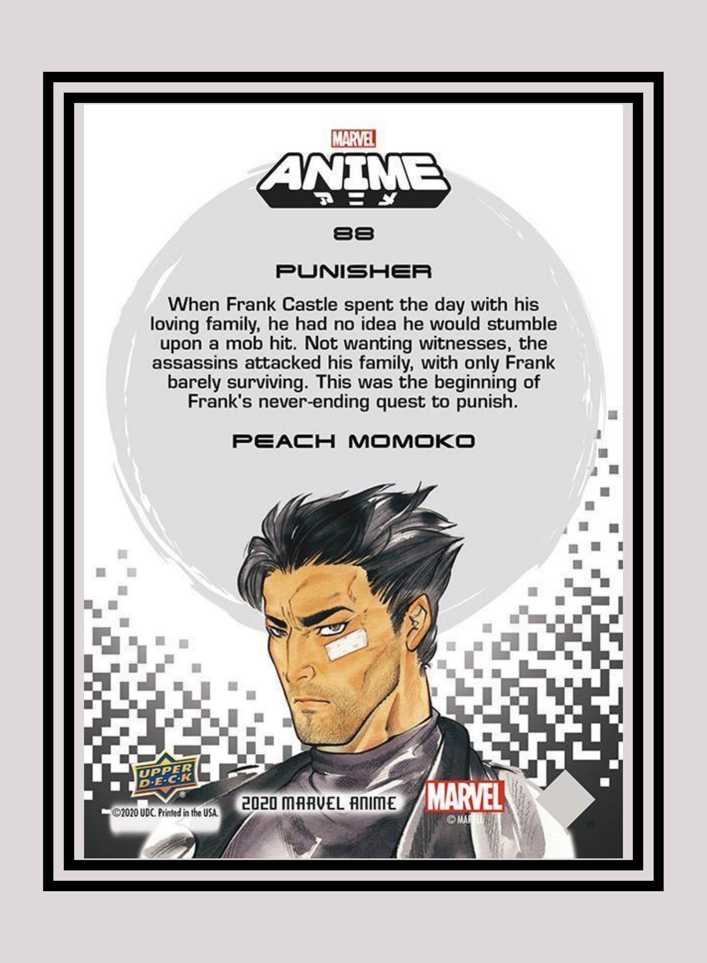 Marvel! 1x Punisher - Base (#88 - 2020 Upper Deck Marvel Anime)