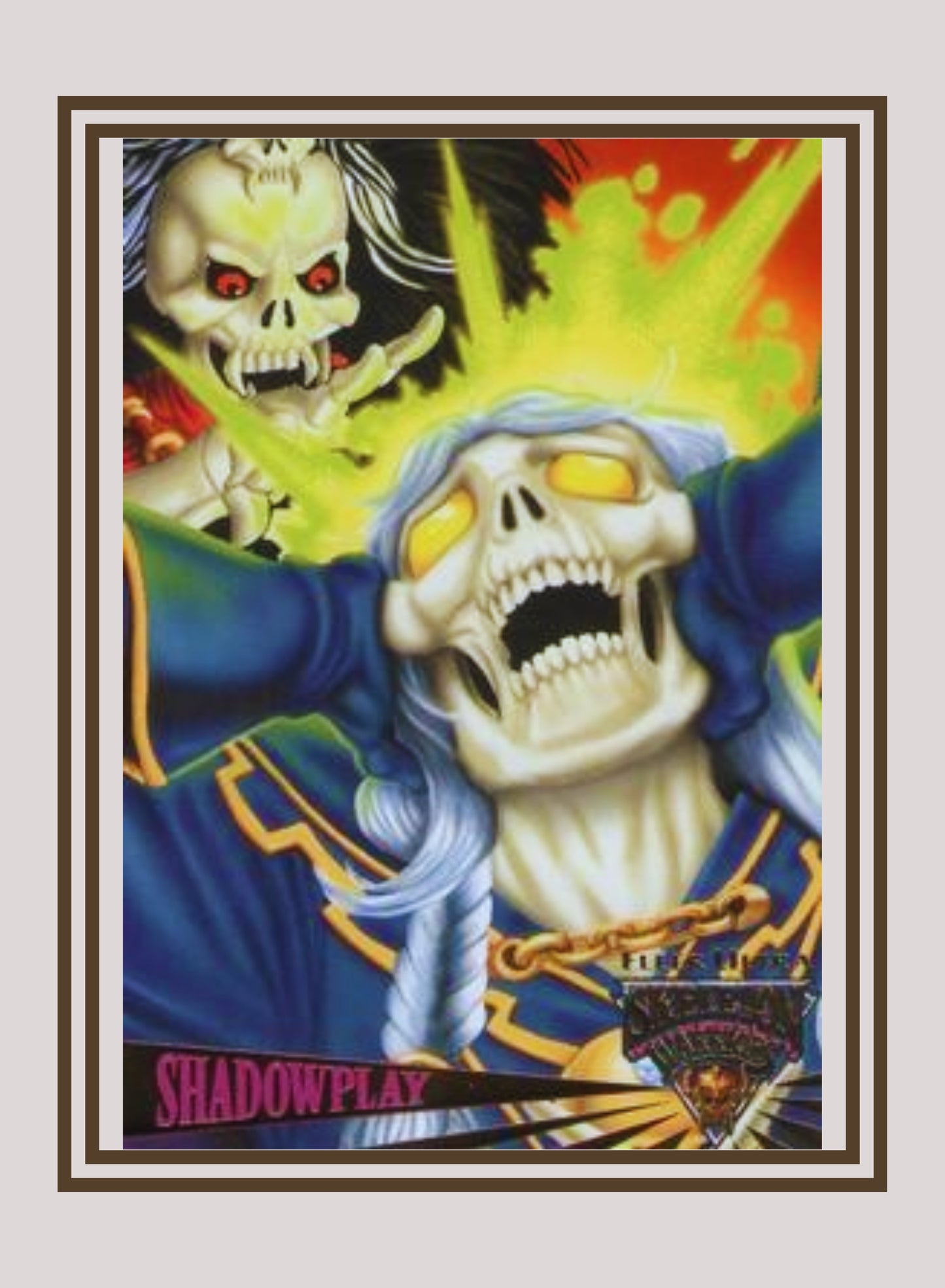 1x Shadow Play: Mind Games - Base (#089 - 1995 Fleer Ultra Skeleton Warriors)