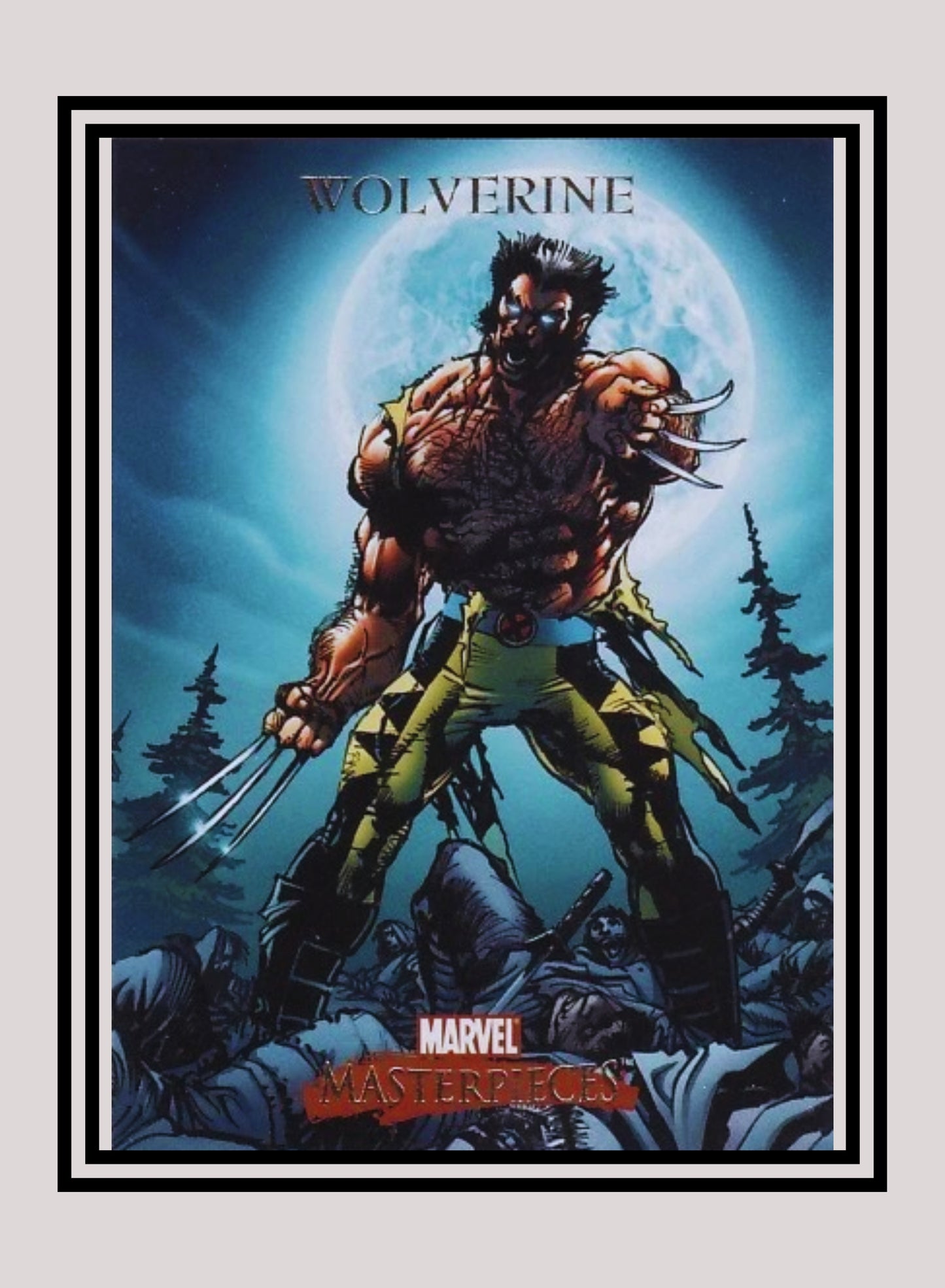 Marvel! 1x Wolverine - Base (#90 - 2007 Upper Deck Marvel Masterpieces)
