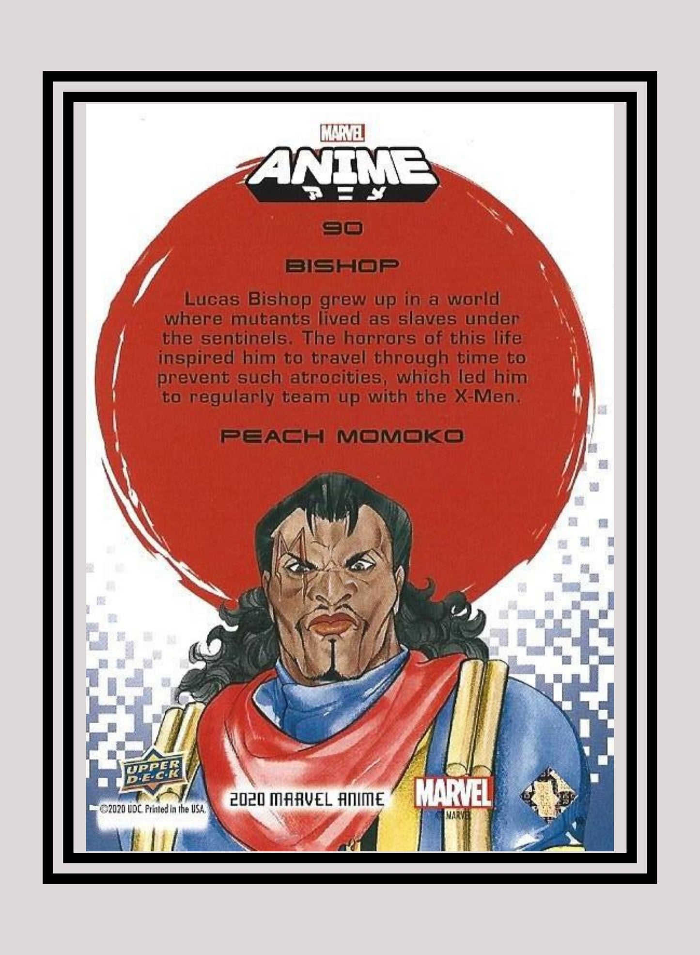 Marvel! 1x Bishop - Base (#90 - 2020 Upper Deck Marvel Anime)