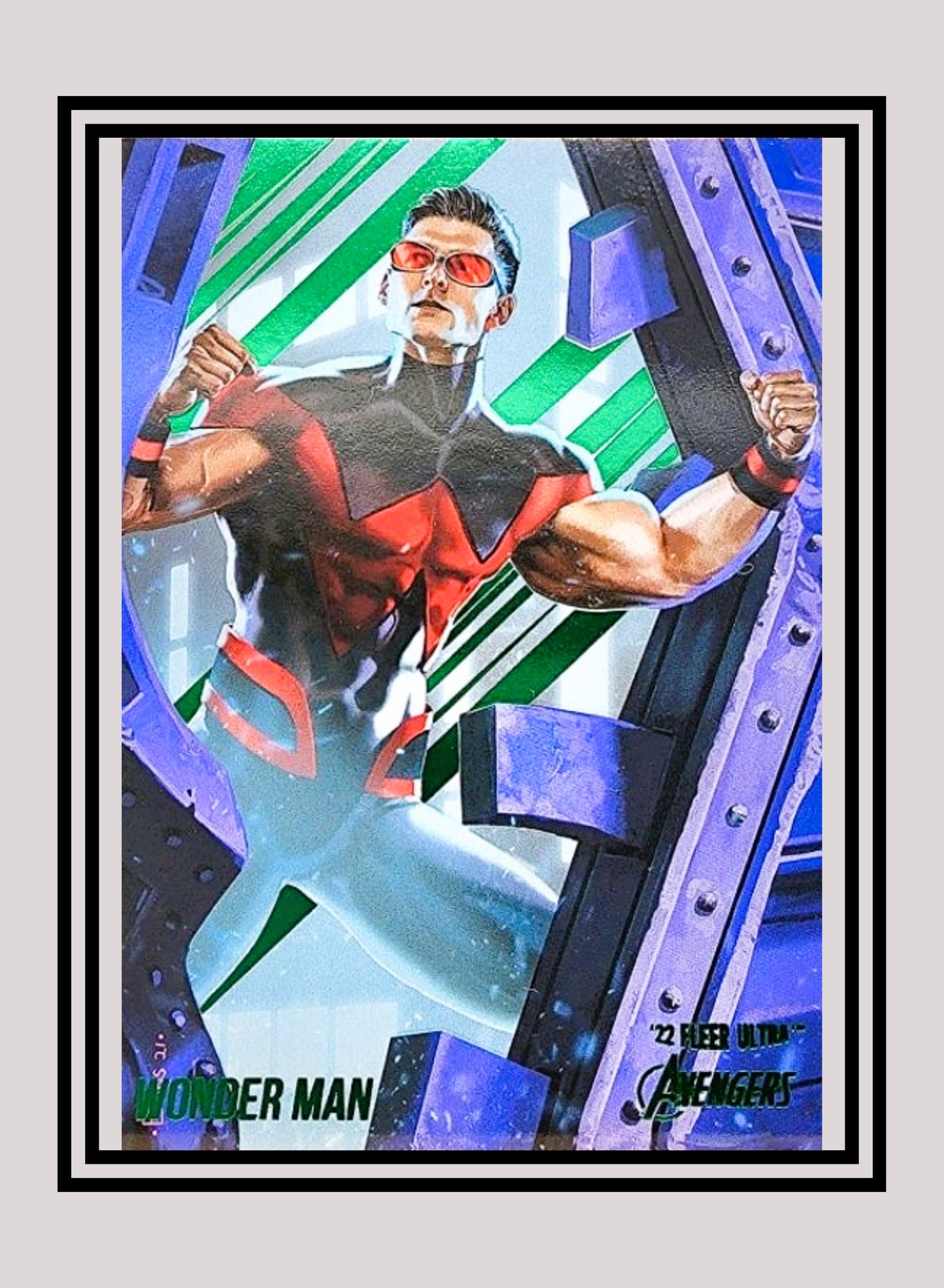 Marvel! 1x Wonder Man - Base (#90 - 2022 Fleer Ultra Avengers)