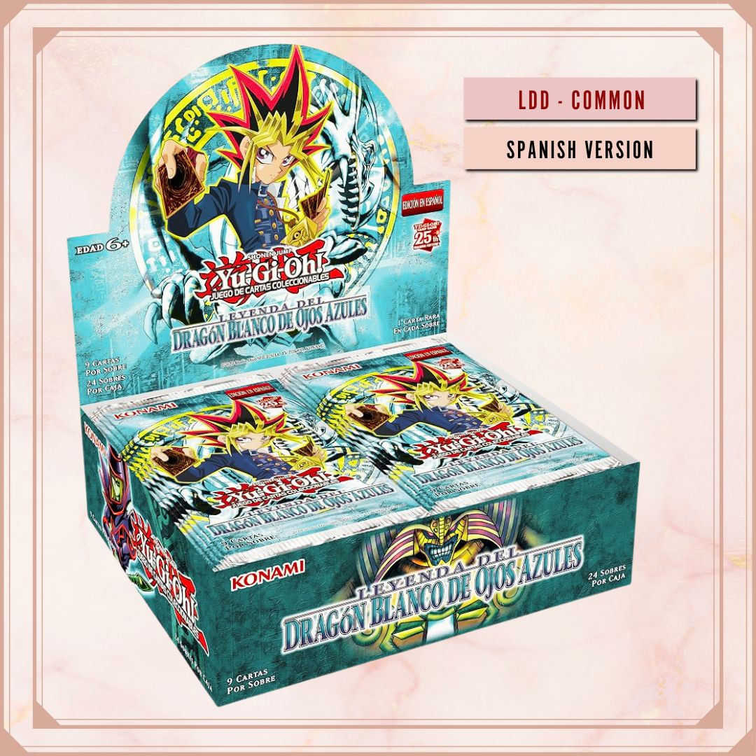 Yugioh! Legend of Blue Eyes White Dragon Spanish Version Singles (LDD - Common) 1st Edition