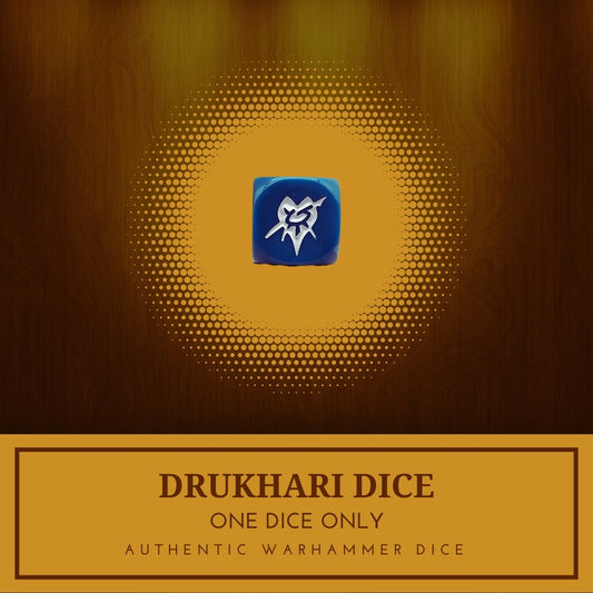 1x Drukhari Dice - Warhammer 40K