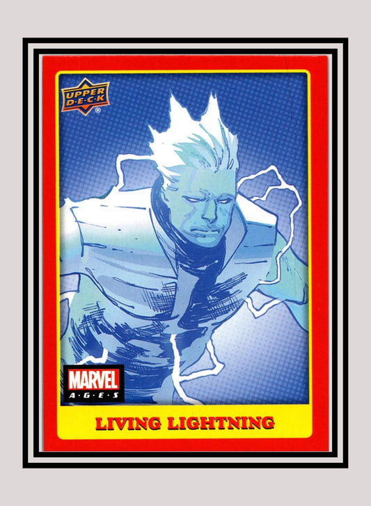 Marvel! 1x Living Lightning - Base (#094 - 2020 Upper Deck Marvel Ages)