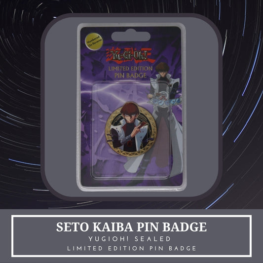 Yugioh! 1x Seto Kaiba Pin Badge - Limited Edition (SEALED)