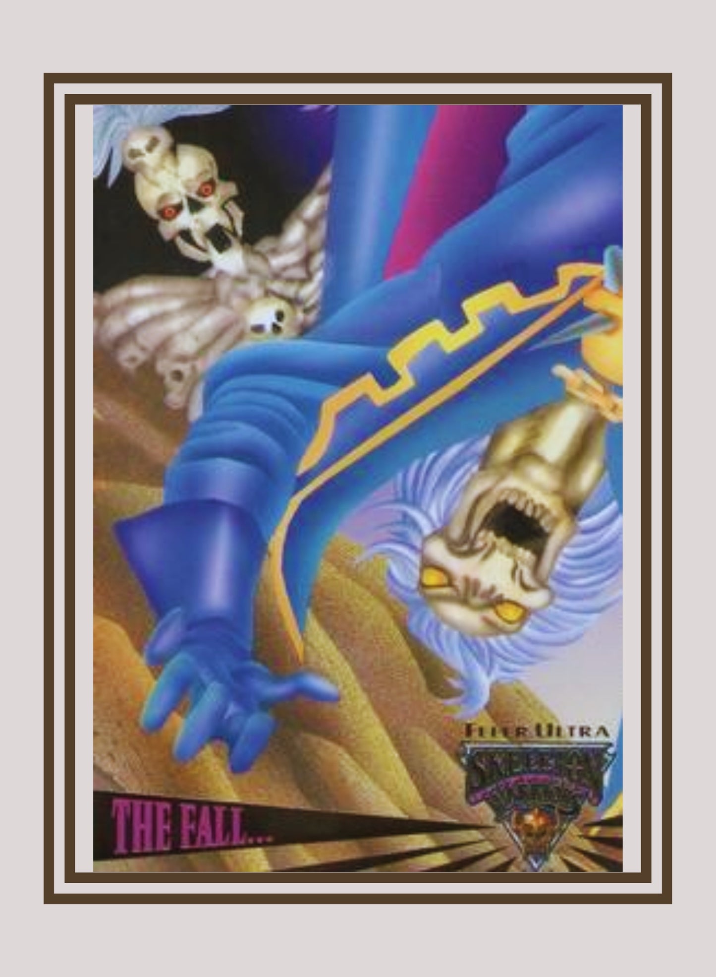 1x The Fall: Conquest and Consequence Part I - Base (#095 - 1995 Fleer Ultra Skeleton Warriors)