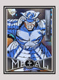 Marvel! 1x Silver Samurai - Base Low Series (#096 - 2021 Upper Deck X-Men Metal Universe)