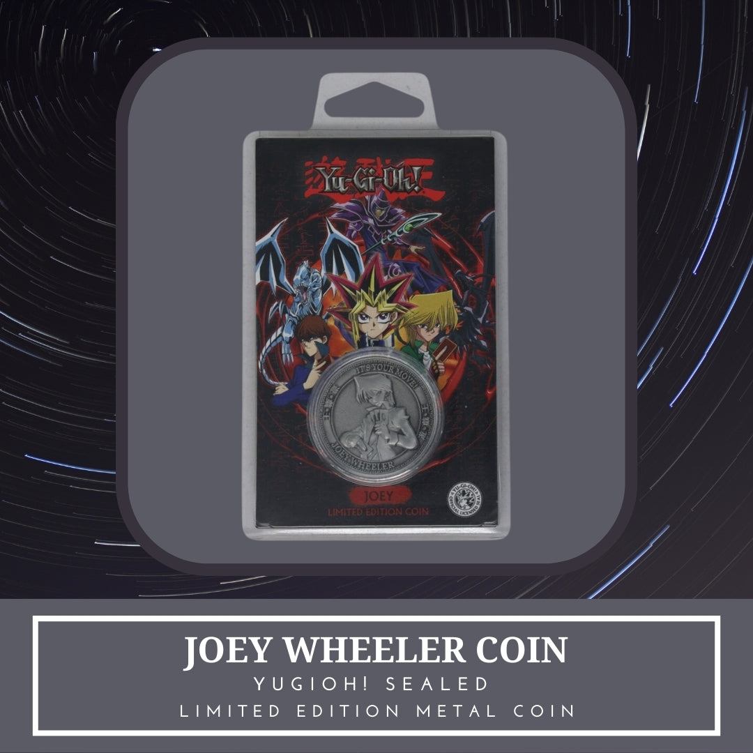 Yugioh! 1x Joey Wheeler Coin - Limited Edition (SEALED)