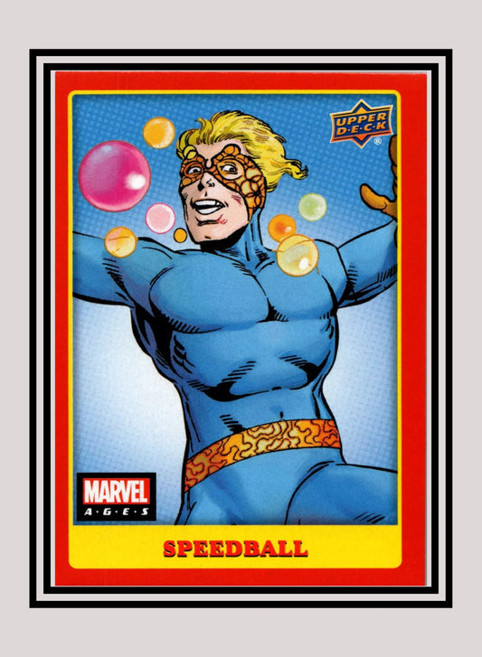 Marvel! 1x Speedball - Base (#099 - 2020 Upper Deck Marvel Ages)