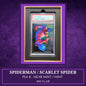 Marvel! 1x Spiderman/Scarlet Spider PSA 8 (Duoblast - 1995 Flair)