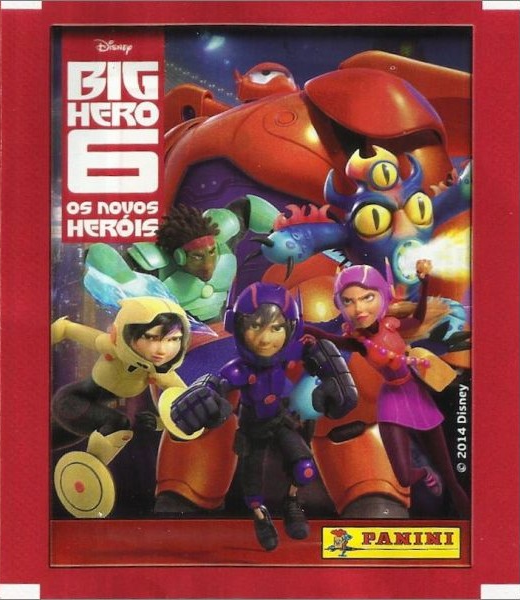 1x 2014 Panini Disney Big Hero 6 - Sticker Pack (SEALED)