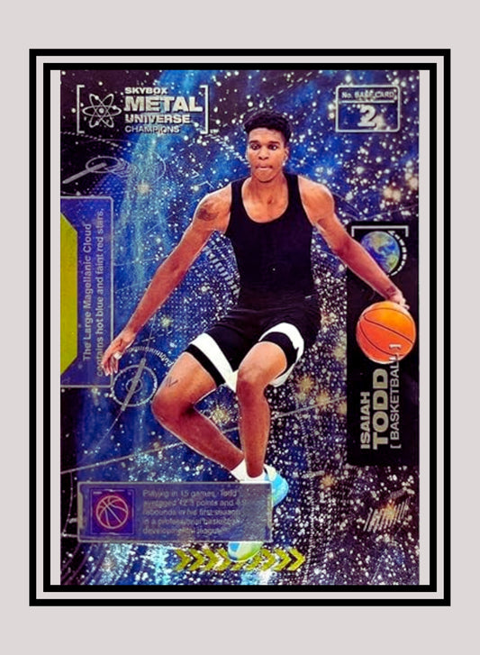 1x Isaiah Todd Basketball RC - Base (#002 - 2021 Skybox Metal Universe Champions)