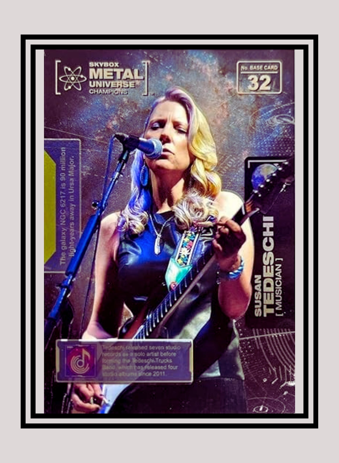 1x Susan Tedeschi Musician - Base (#032 - 2021 Skybox Metal Universe Champions)