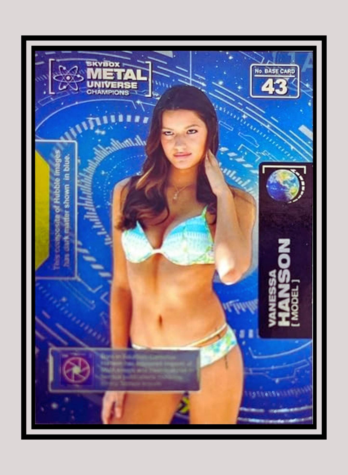 1x Vanessa Hanson Model - Base (#043 - 2021 Skybox Metal Universe Champions)