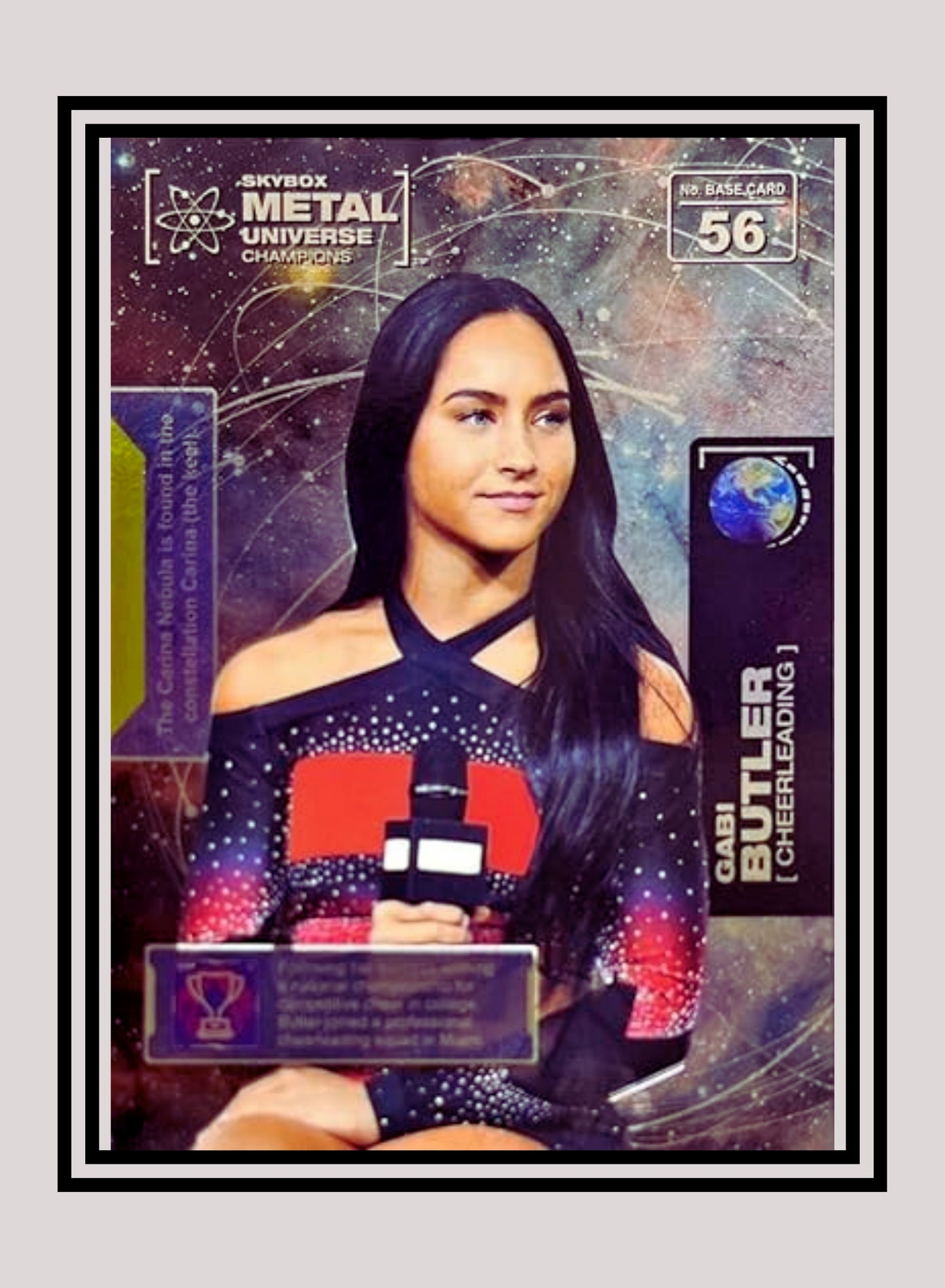 1x Gabi Butler Pop Culture - Base (#056 - 2021 Skybox Metal Universe Champions)