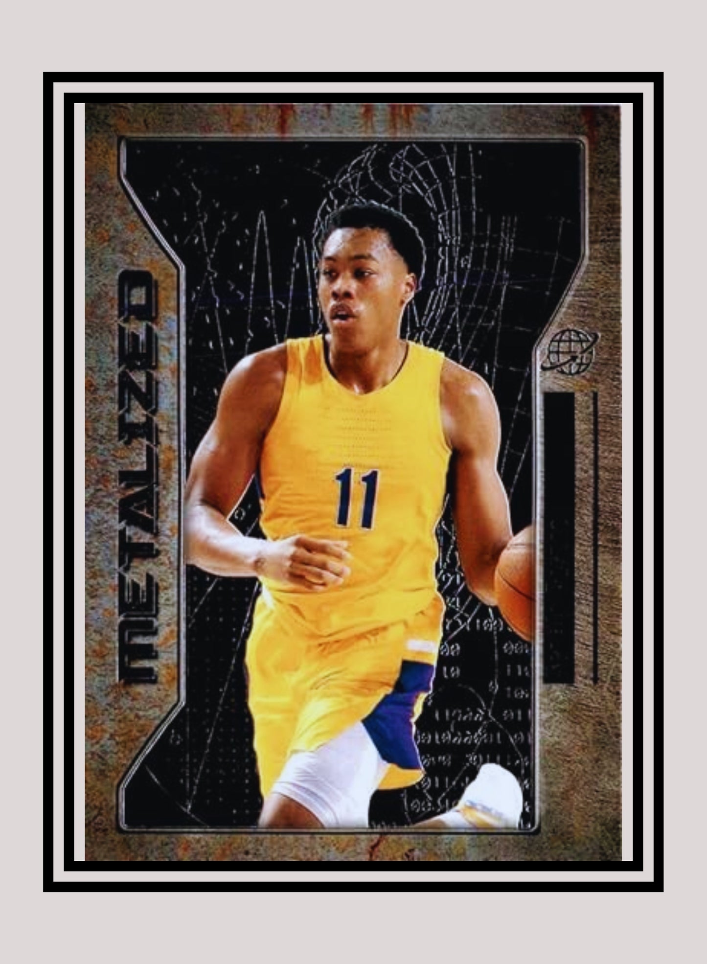1x Scottie Barnes - Metalized Base (#102 - 2021 Skybox Metal Universe Champions)