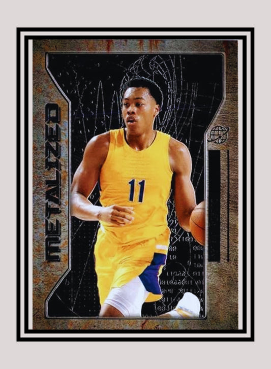 1x Scottie Barnes - Metalized Base (#102 - 2021 Skybox Metal Universe Champions)