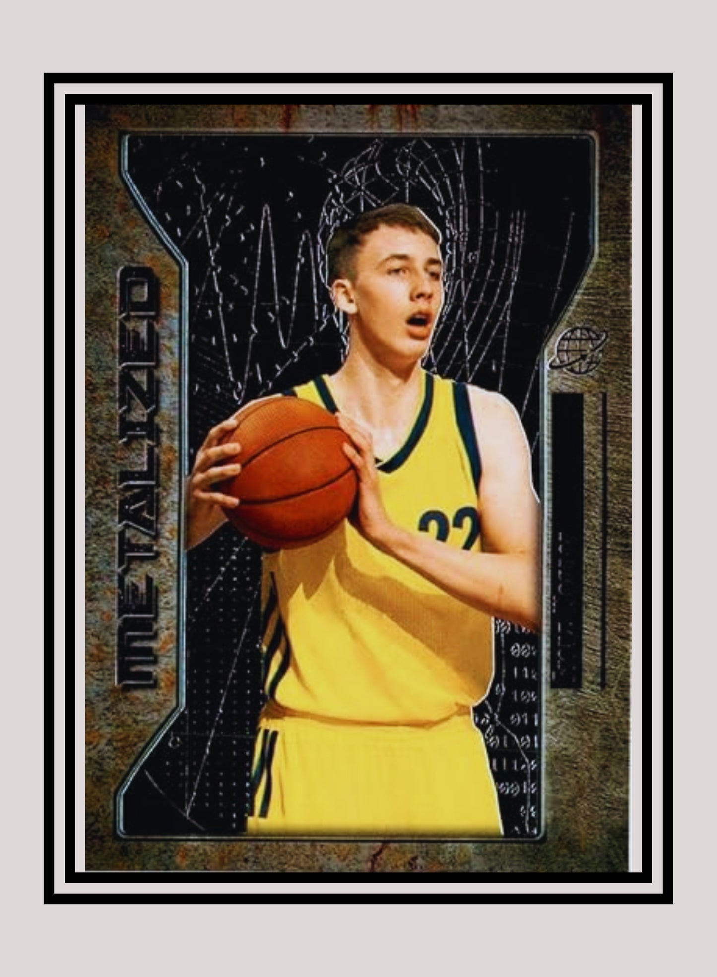 1x Franz Wagner - Metalized Base (#109 - 2021 Skybox Metal Universe Champions)