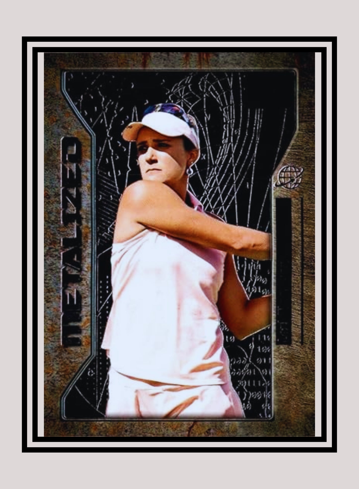1x Lexi Thompson - Metalized Base (#121 - 2021 Skybox Metal Universe Champions)