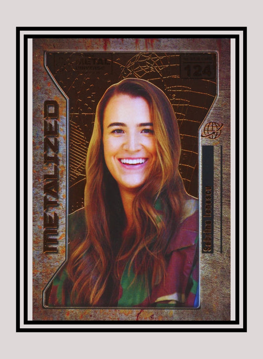 1x Sabrina Ionescu - Metalized Base (#124 - 2021 Skybox Metal Universe Champions)