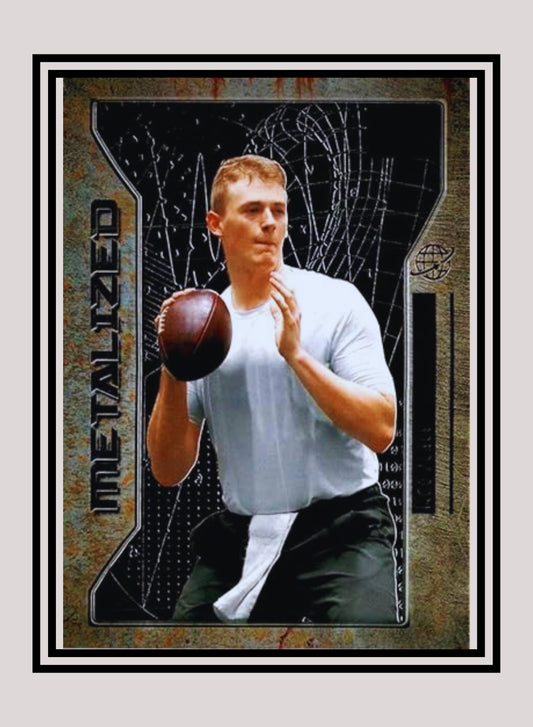 1x Mac Jones - Metalized Base (#127 - 2021 Skybox Metal Universe Champions)