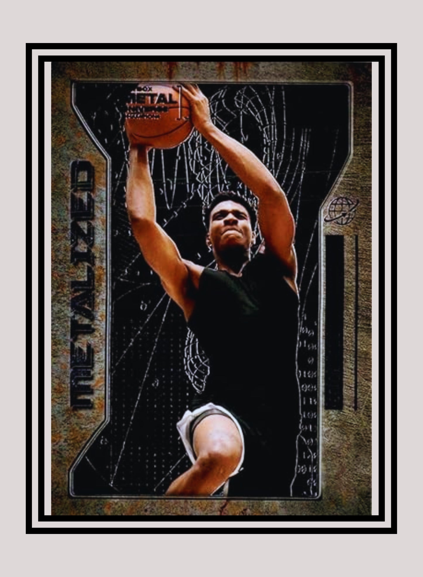 1x Isaiah Todd - Metalized Base (#128 - 2021 Skybox Metal Universe Champions)