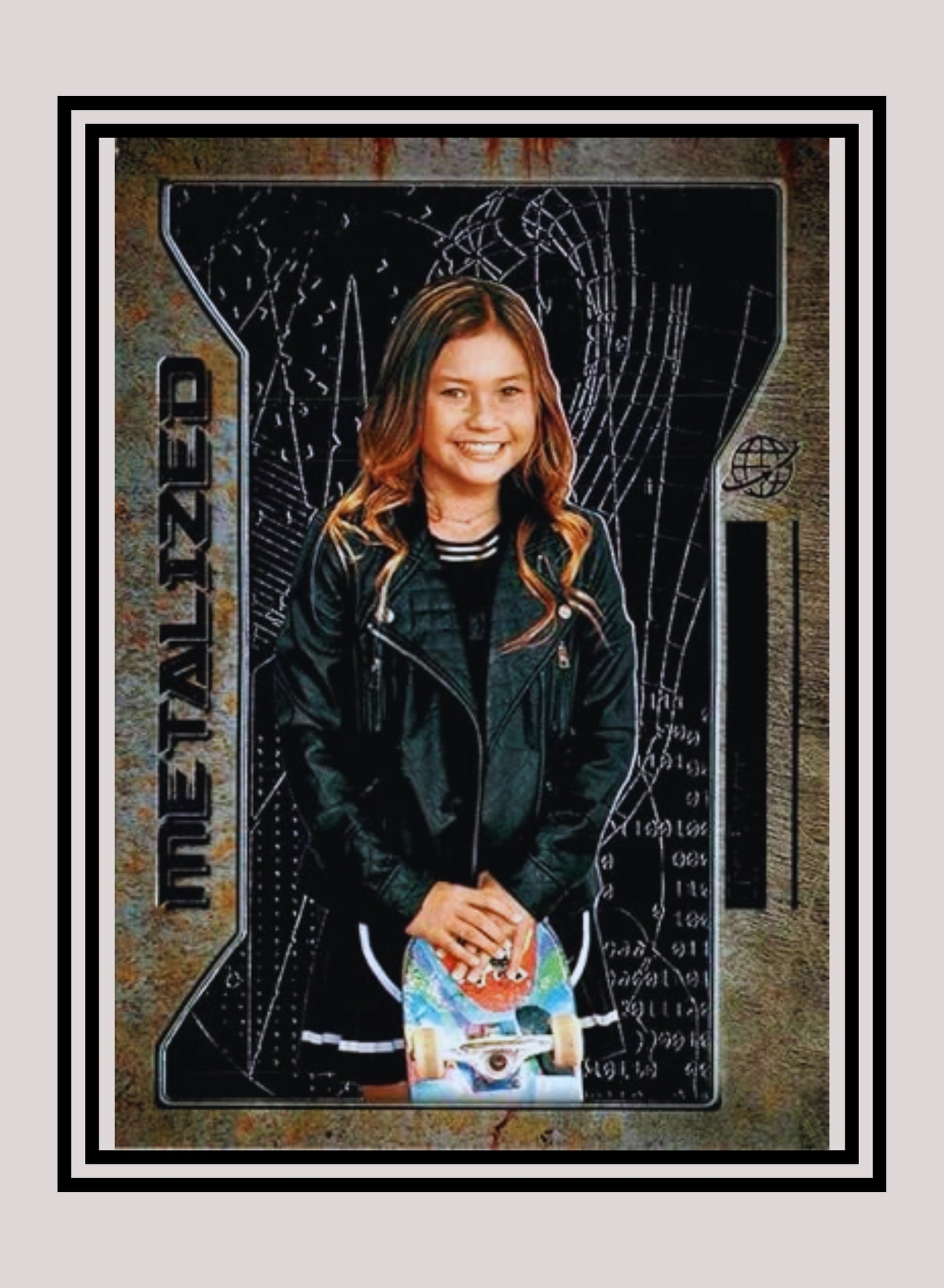 1x Sky Brown - Metalized Base (#131 - 2021 Skybox Metal Universe Champions)