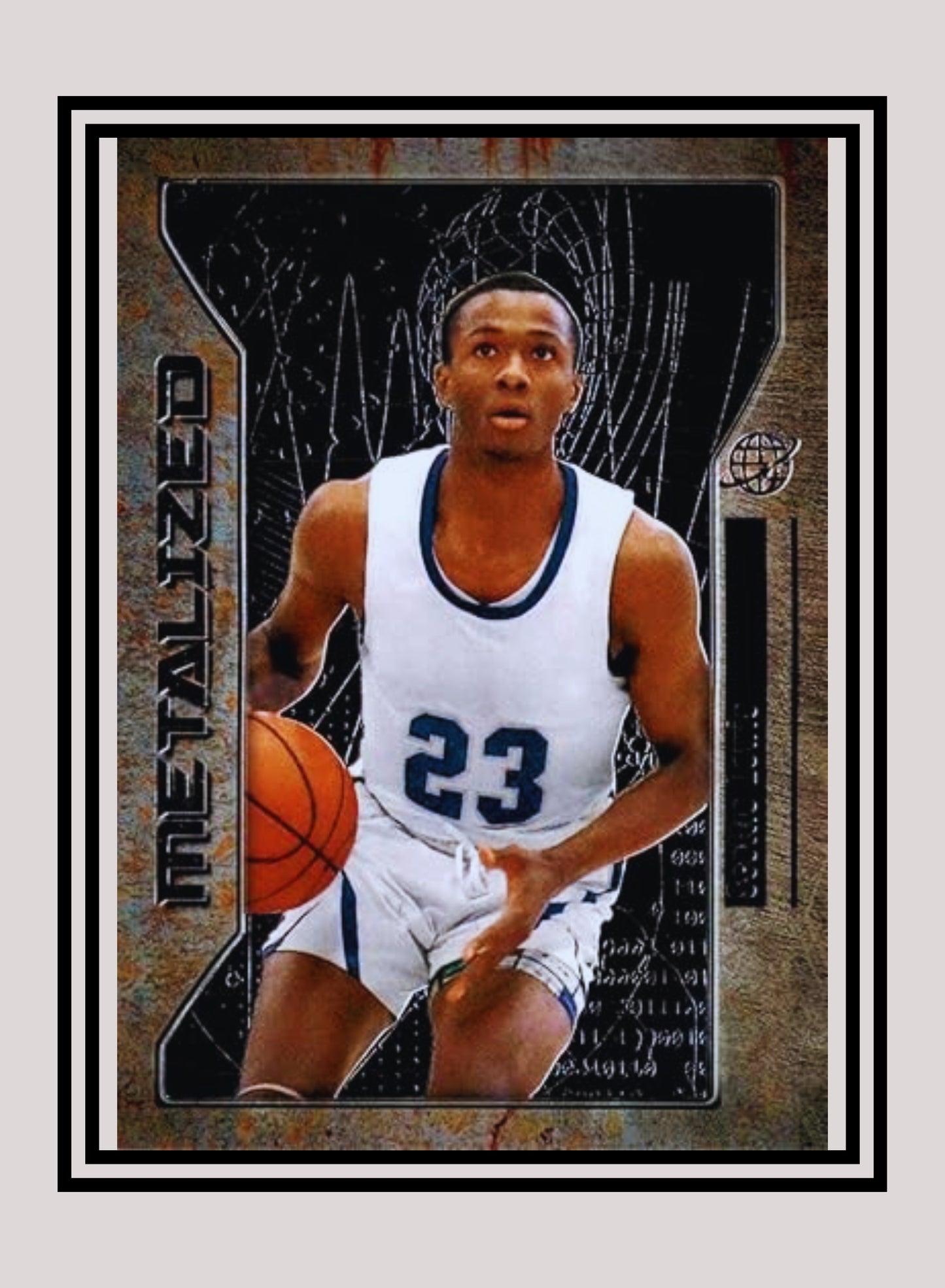 1x Scottie Lewis - Metalized Base (#146 - 2021 Skybox Metal Universe Champions)