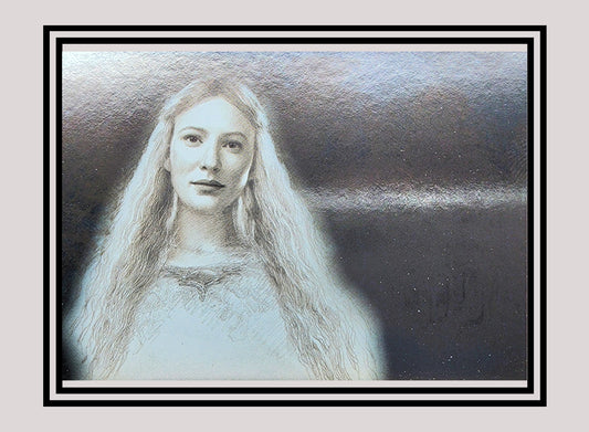 LOTR! 1x Galadriel - Silver Foil (#02 - 2008 Lord of the Rings: Masterpieces II)