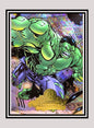 Marvel! 1x The Hulk - Avengers Checklist Holo (A4 - 2008 Upper Deck Marvel Masterpieces Series 2)