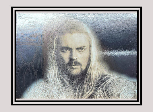 LOTR! 1x Eomer - Silver Foil (#07 - 2008 Lord of the Rings: Masterpieces II)