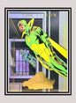 Marvel! 1x The Vision - Avengers Checklist Holo (A8 - 2008 Upper Deck Marvel Masterpieces Series 2)