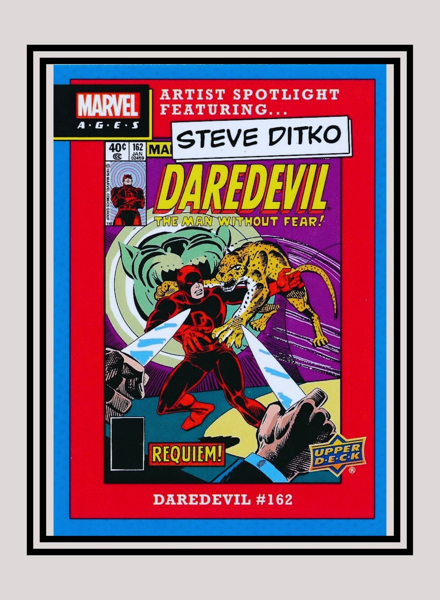Marvel! 1x Daredevil #162 - Inserts (ASF-10 - 2020 Upper Deck Marvel Ages)
