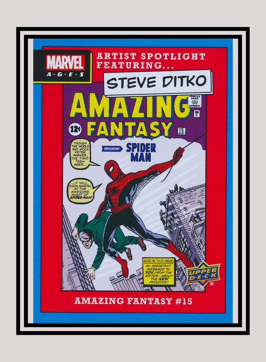 Marvel! 1x Amazing Fantasy #15 - Inserts (ASF-1 - 2020 Upper Deck Marvel Ages)