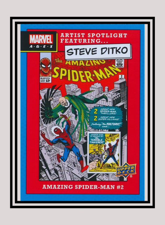 Marvel! 1x Amazing Spider-Man #2 - Inserts (ASF-2 - 2020 Upper Deck Marvel Ages)